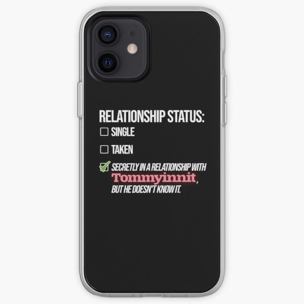 Relationship with Tommyinnit iPhone Soft Case RB2805 product Offical TommyInnit Merch
