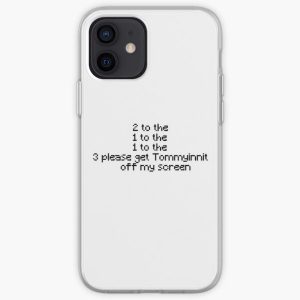 Please get Tommyinnit off my screen iPhone Soft Case RB2805 product Offical TommyInnit Merch