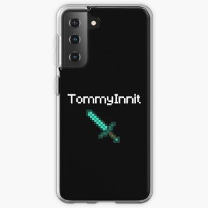 TommyInnit - White Samsung Galaxy Soft Case RB2805 product Offical TommyInnit Merch