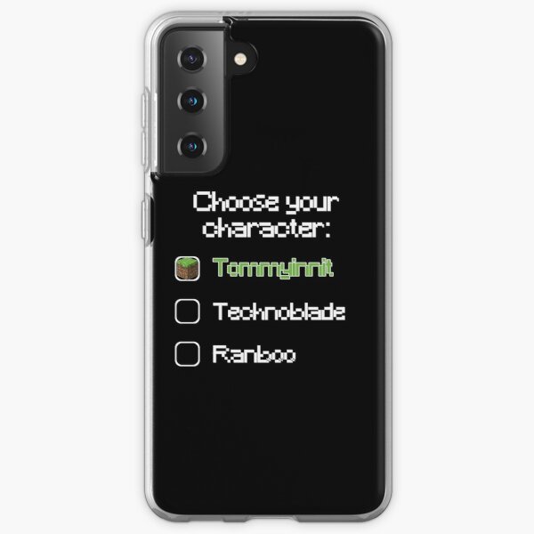 Choose your character - Tommyinnit (3) Samsung Galaxy Soft Case RB2805 product Offical TommyInnit Merch