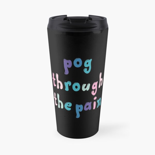 tommyinnit : pog through the pain Travel Mug RB2805 product Offical TommyInnit Merch