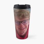 TommyInnit in Glasses Travel Mug RB2805 product Offical TommyInnit Merch