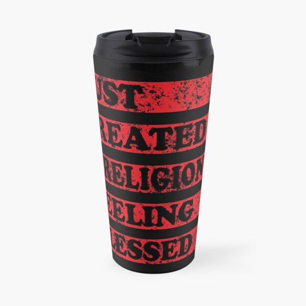 Just Created a Religion Feeling Blessed | Tommyinnit V3 Travel Mug RB2805 product Offical TommyInnit Merch