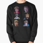 Tommyinnit Faces Dream Team Pullover Sweatshirt RB2805 product Offical TommyInnit Merch