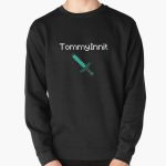 TommyInnit - White Pullover Sweatshirt RB2805 product Offical TommyInnit Merch