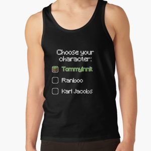 Choose your character - Tommyinnit (2) Tank Top RB2805 product Offical TommyInnit Merch