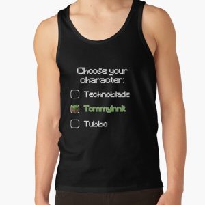 Choose your character - Tommyinnit Tank Top RB2805 product Offical TommyInnit Merch