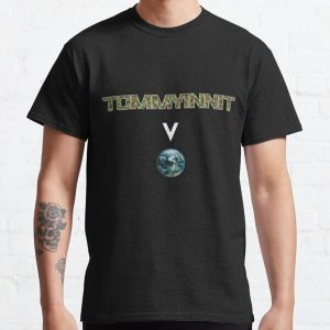 Tommyinnit above the world - Minecraft Classic T-Shirt RB2805 product Offical TommyInnit Merch