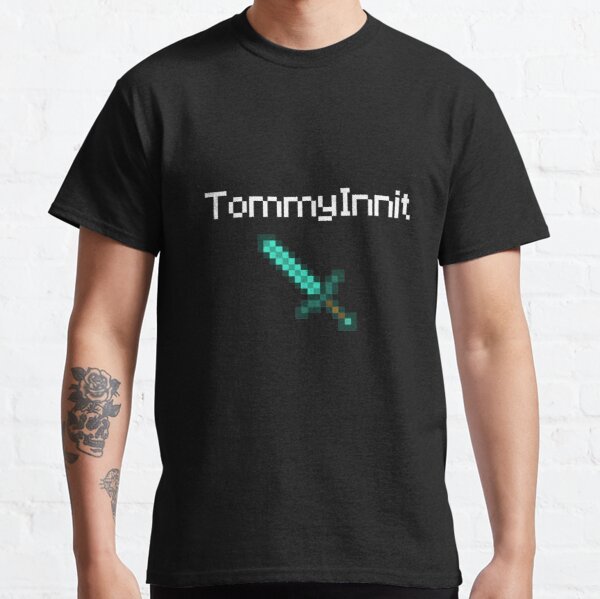 TommyInnit - White Classic T-Shirt RB2805 product Offical TommyInnit Merch