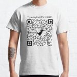 TommyInnit death stream qr code Classic T-Shirt RB2805 product Offical TommyInnit Merch