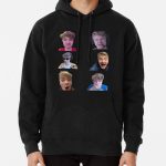 Tommyinnit Faces Dream Team Pullover Hoodie RB2805 product Offical TommyInnit Merch