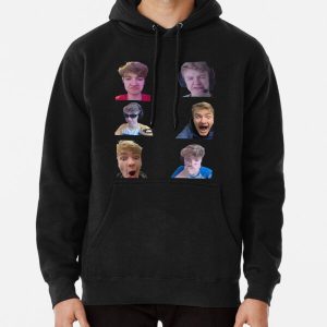 Tommyinnit Faces Dream Team Pullover Hoodie RB2805 product Offical TommyInnit Merch
