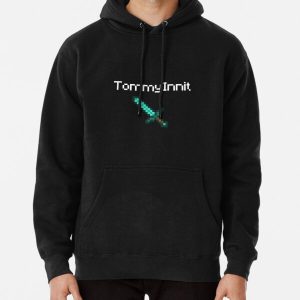 TommyInnit - White Pullover Hoodie RB2805 product Offical TommyInnit Merch