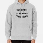 Just Created a Religion Feeling Blessed | Tommyinnit V2 Pullover Hoodie RB2805 product Offical TommyInnit Merch