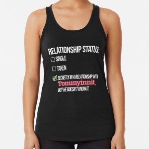Relationship with Tommyinnit Racerback Tank Top RB2805 product Offical TommyInnit Merch