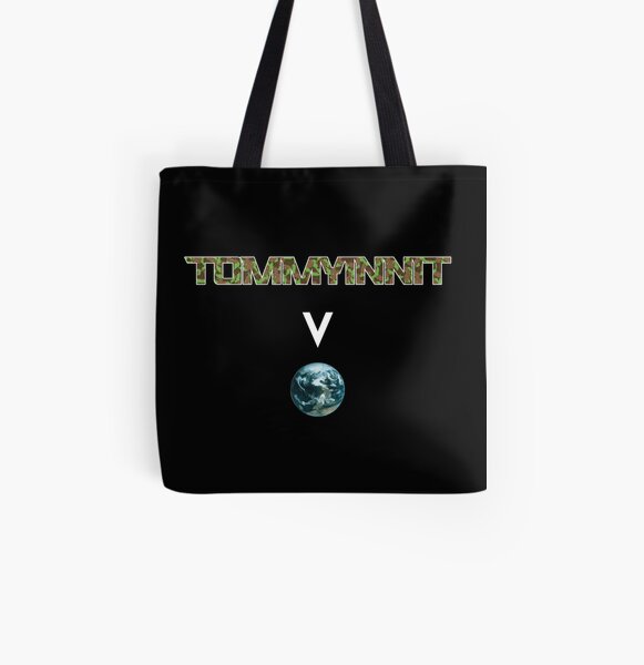 Tommyinnit above the world - Minecraft All Over Print Tote Bag RB2805 product Offical TommyInnit Merch