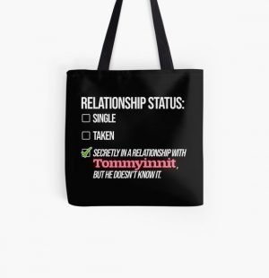 Relationship with Tommyinnit All Over Print Tote Bag RB2805 product Offical TommyInnit Merch