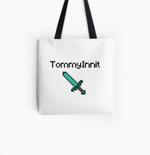 TommyInnit All Over Print Tote Bag RB2805 product Offical TommyInnit Merch
