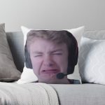 TommyInnit Face Throw Pillow RB2805 product Offical TommyInnit Merch