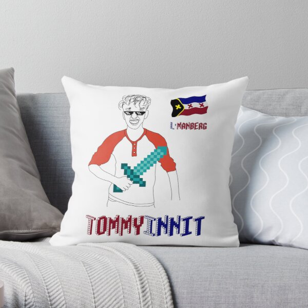 TommyInnit Throw Pillow RB2805 product Offical TommyInnit Merch