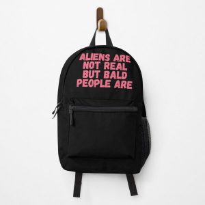 Tommyinnit, Aliens are not real But bald people are Backpack RB2805 product Offical TommyInnit Merch