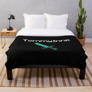 TommyInnit - White Throw Blanket RB2805 product Offical TommyInnit Merch