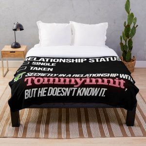 Relationship with Tommyinnit Throw Blanket RB2805 product Offical TommyInnit Merch