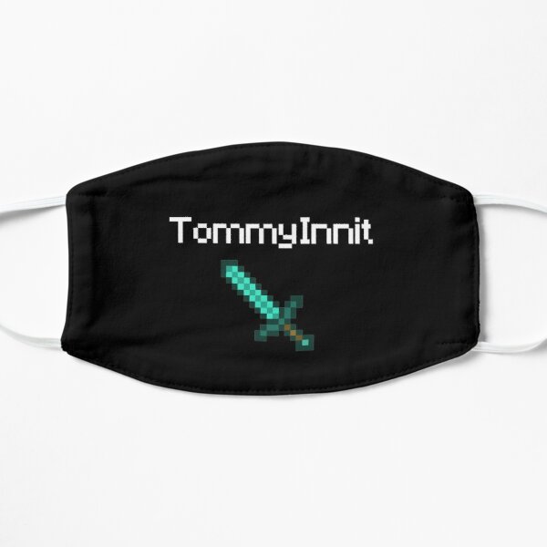 TommyInnit - White Flat Mask RB2805 product Offical TommyInnit Merch