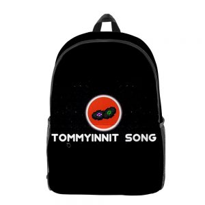 2021 Tommyinnit Merch 3D Print Men Women Backpack Oxford School Bag High Capacity Teenager Hip hop - TommyInnit Shop