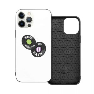 Pog Through The Pain PC Glass TPU Phone Bumper for iPhone 12 11 Xs Xr X - TommyInnit Shop