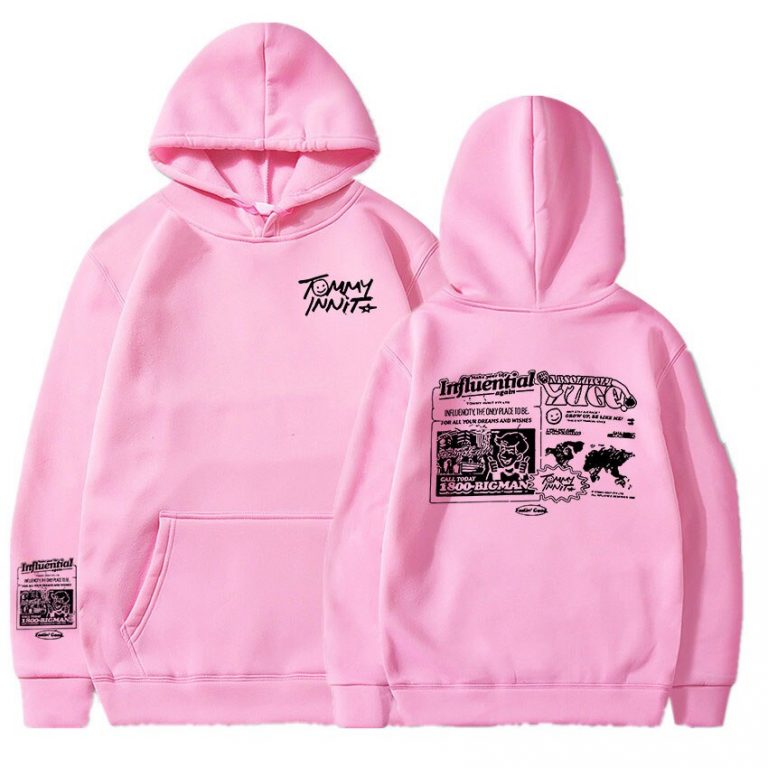 TommyInnit Hoodies – Absolutely Huge Colorful Version Pullover Hoodie ...