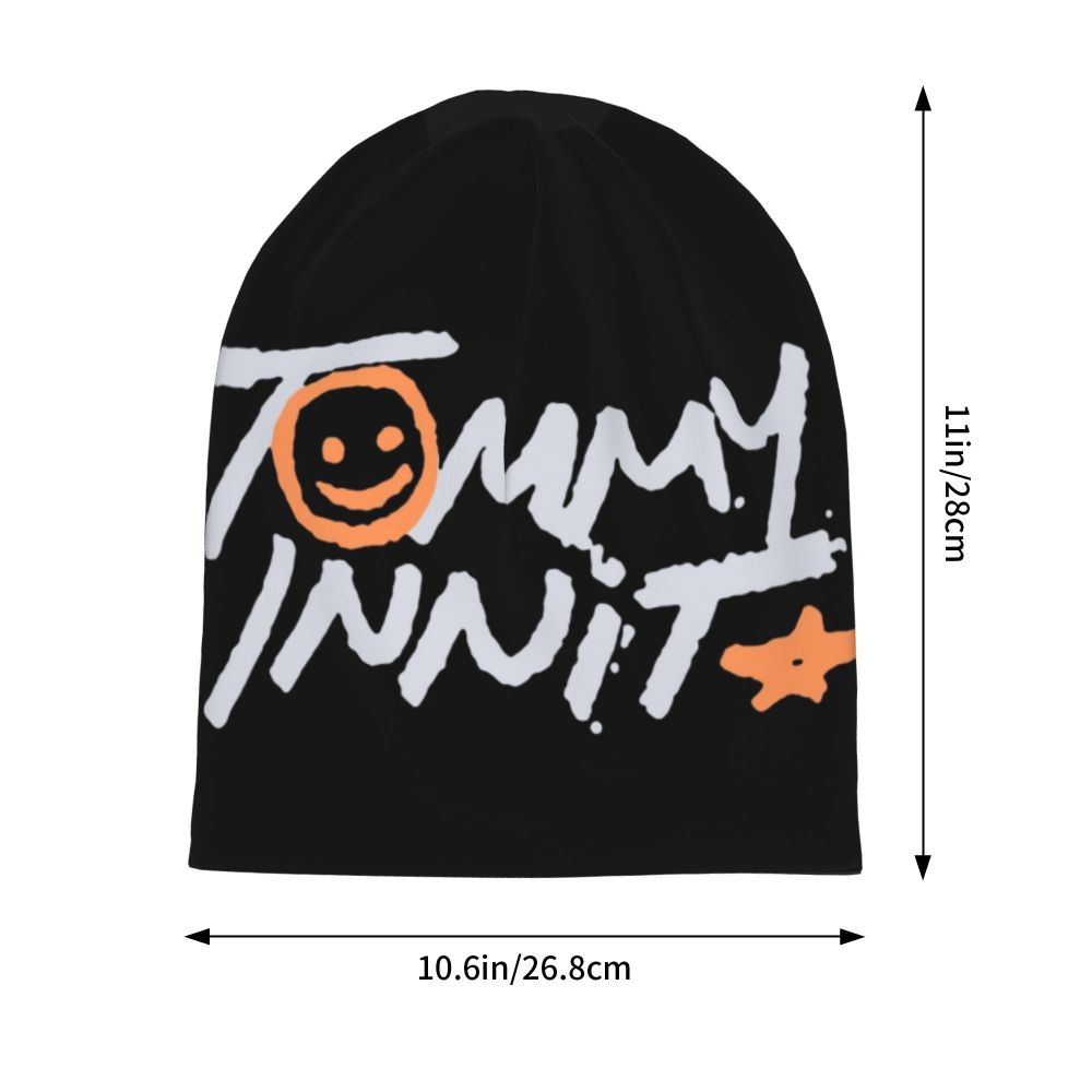 Tommyinnit Meme Skullies Beanies Hat Funny Hip Hop Unisex Outdoor Cap Warm Dual-use Bonnet Knit Hat